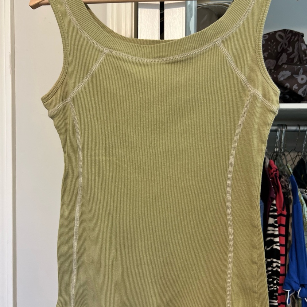 Matilda Jane Homegrown Celery Tank Medium Vintage HTF women’s
